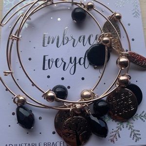 Embrace Everyday Adjustable Bracelet set